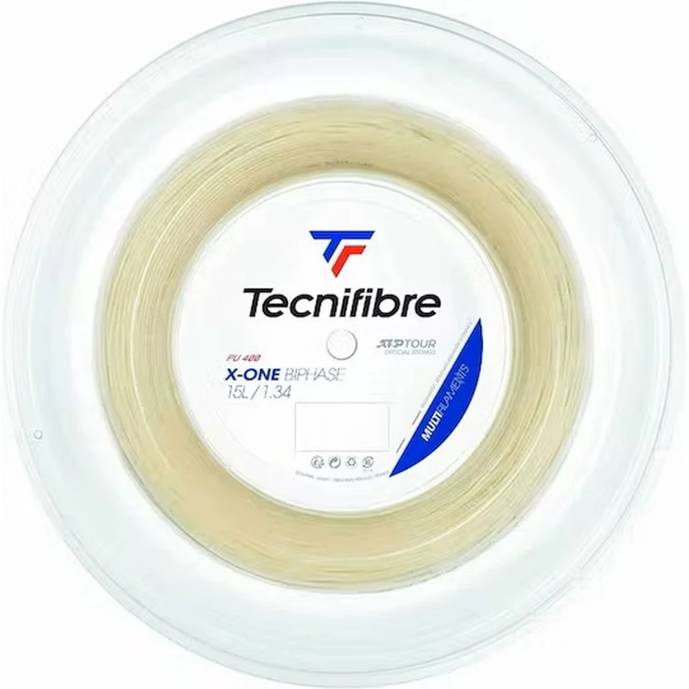 Tecnifibre X-One Biphase String 15L (Reel) 3 Tecnifibre X-One Biphase String 15L (Reel)