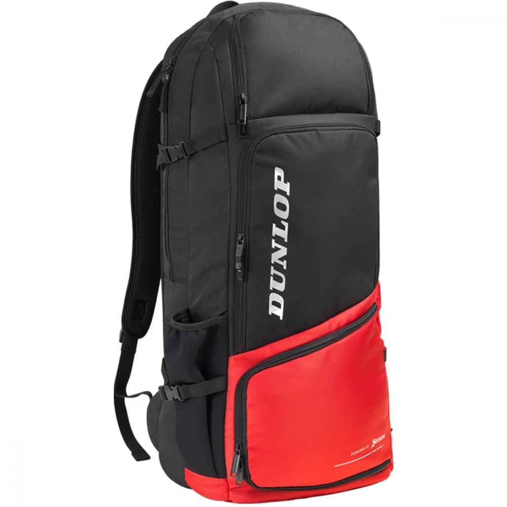 Dunlop CX Performance Long Tennis Backpack (Black/Red) 3 Dunlop CX Performance Long Tennis Backpack (Black/Red)