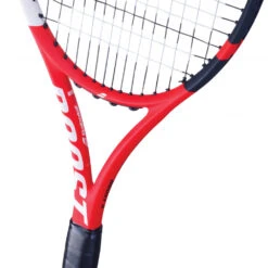 Babolat Boost Strike + Blue Club Bag Tennis Starter Bundle -Tennis Pro Shop 121210 313 Babolat Boost Strike Tennis Racquet Zoom heart 1000 1000 1