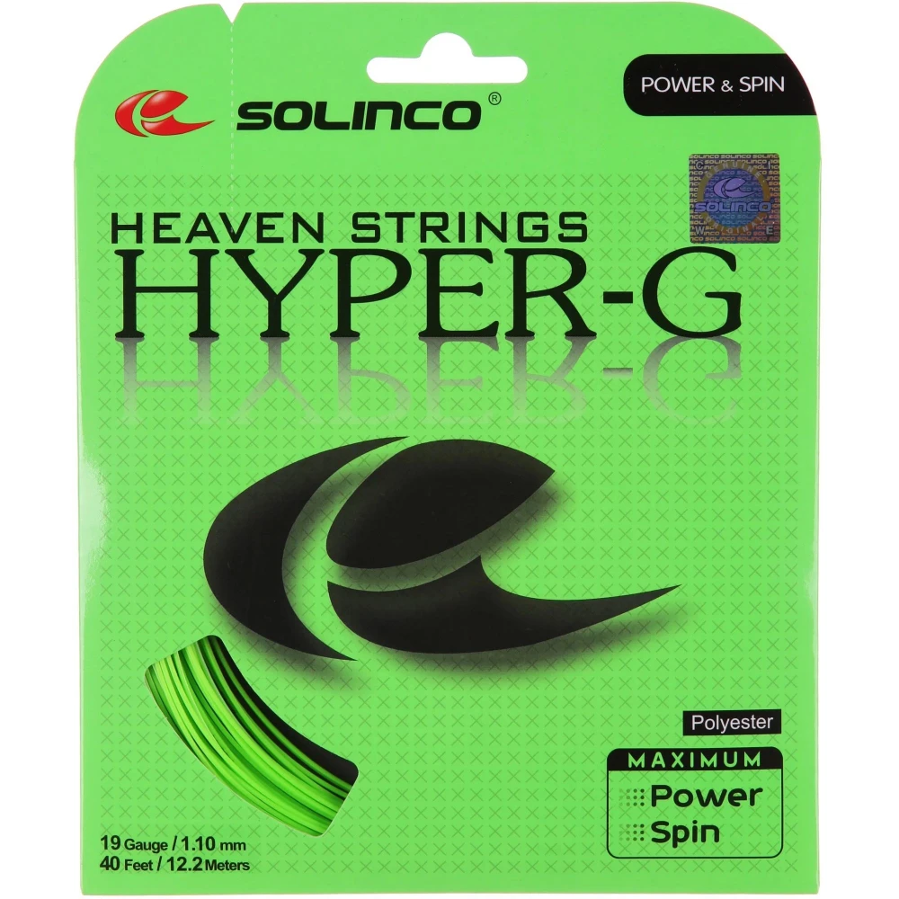 Solinco Hyper-G 19g Tennis String (Set) 3 Solinco Hyper-G 19g Tennis String (Set)
