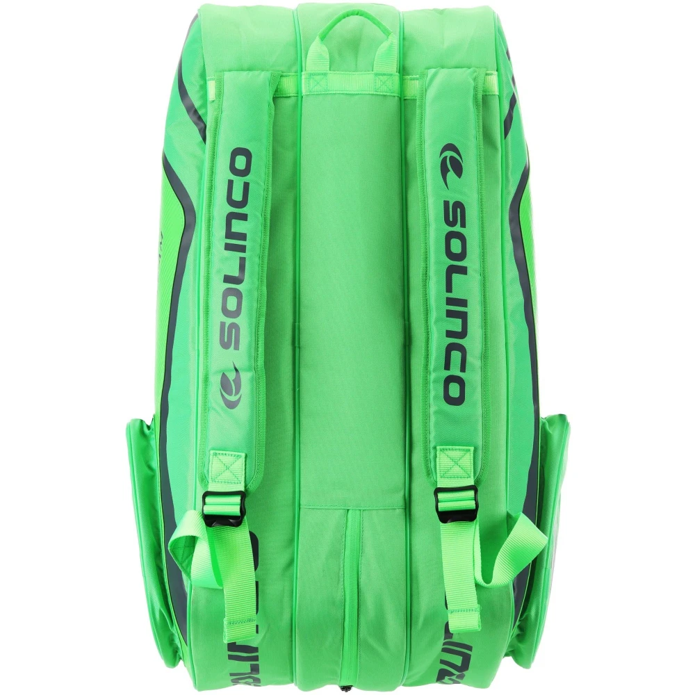 Solinco Tour 15 Pack Tennis Racquet Bag (Neon Green) - Image 2