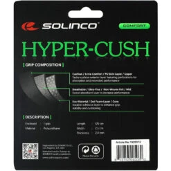 Tennis Pro Shop -Tennis Pro Shop 1920372 Solinco Hyper Cush Replacement Grip White b 1000 1000