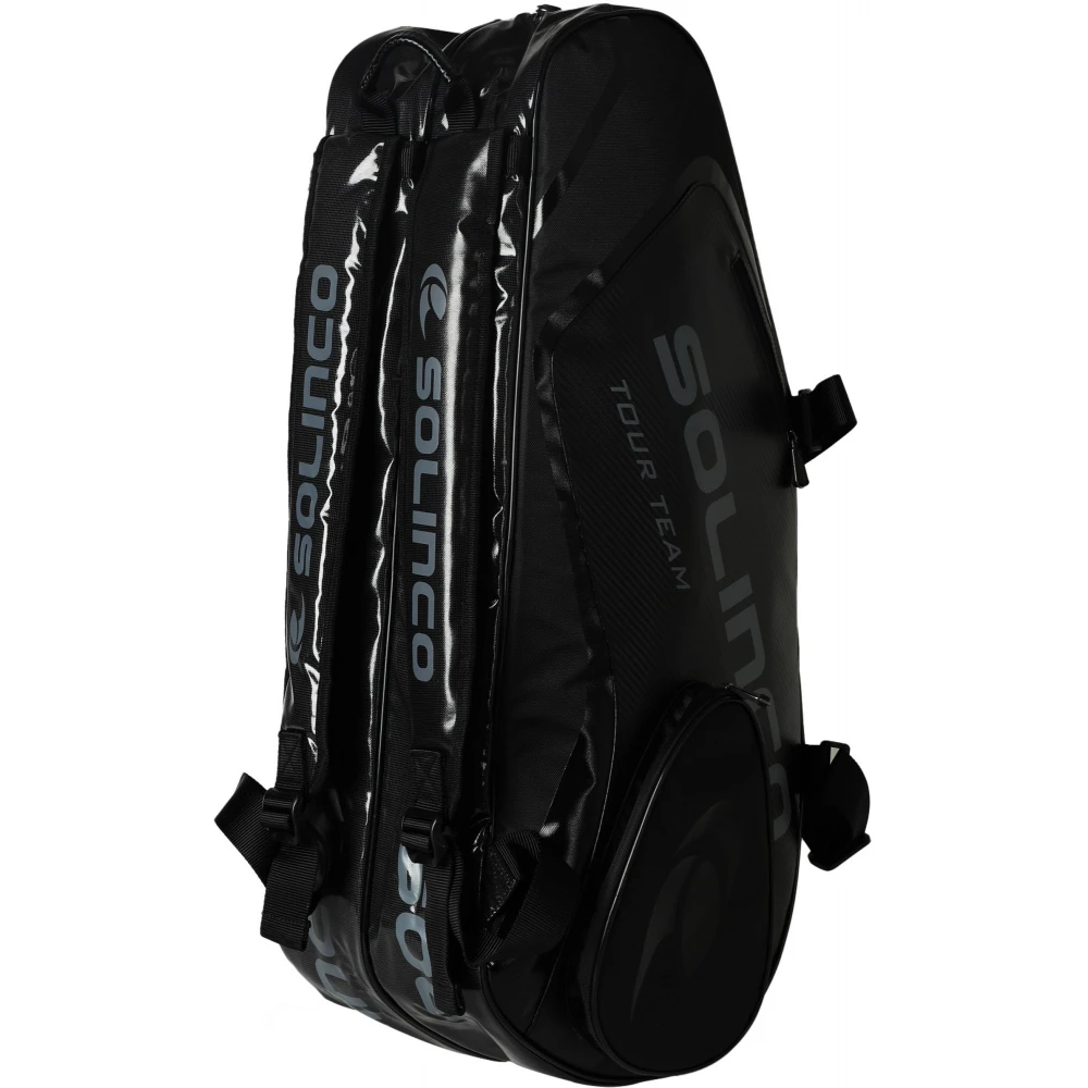 Solinco Tour 6 Pack Tennis Racquet Bag (Blackout) - Image 2