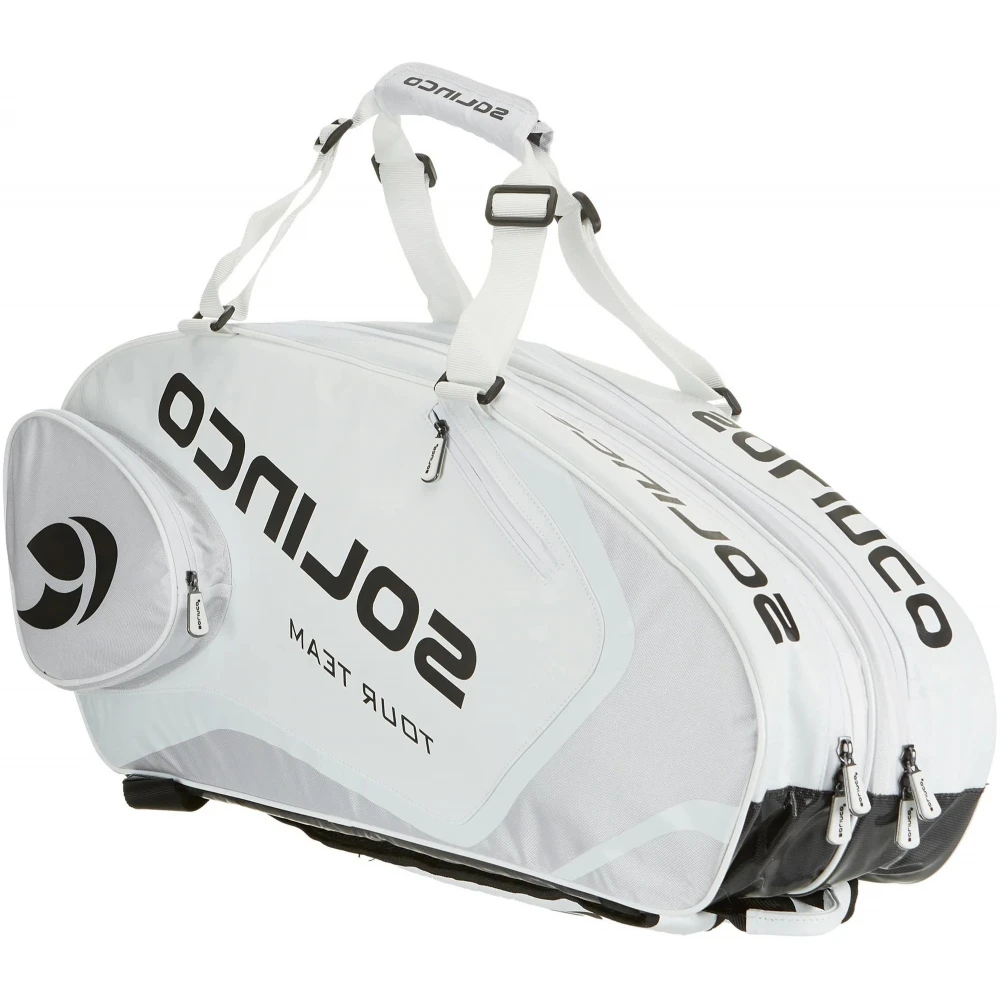 Solinco Tour 6 Pack Tennis Racquet Bag (Whiteout)