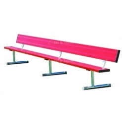 Permanent 21-Foot Bench W/o Back (Assorted Colors)