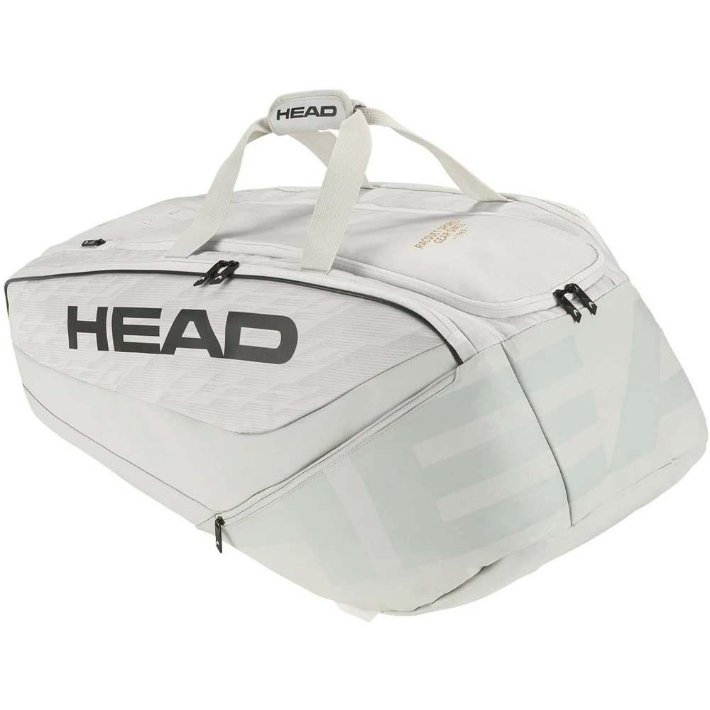 Head Pro X 12R XL Tennis Bag (Corduroy White/Black)