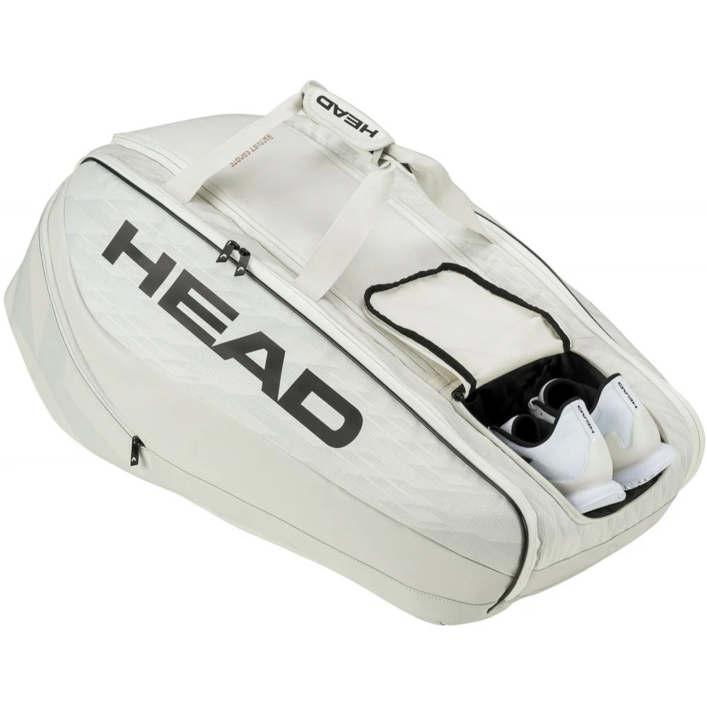 Head Pro X 12R XL Tennis Bag (Corduroy White/Black) - Image 3