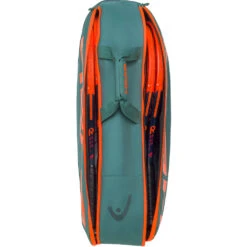 Head Radical Pro 6R Tennis Bag (Dark Cyan/Fluorescent Orange) -Tennis Pro Shop 260223 DYFO Head Radical Pro 6R Tennis Bag Dark CyanFluorescent Orange c 1000 1000