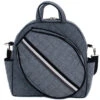 Cinda B Tennis Tote (Heather Grey) -Tennis Pro Shop 264404 cinda b heather grey tennis tote 01 1000 1000