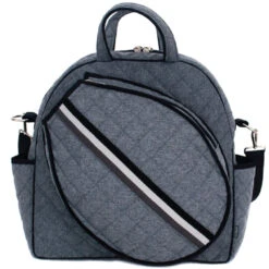 Cinda B Tennis Tote (Heather Grey)