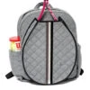 Cinda B Tennis Backpack (Heather Grey) -Tennis Pro Shop 266404 CindaB Tennis Backpack Heather Grey front 1 1000 1000