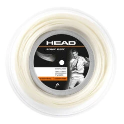 Head Sonic Pro 17g Tennis String (Reel) -Tennis Pro Shop 281128 sonic pro reel white 1000 1000 1