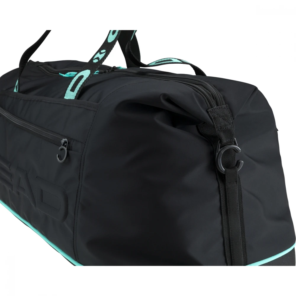 Head Coco Tennis Duffle Bag (Black/Mint) 5 Head Coco Tennis Duffle Bag (Black/Mint) - Image 3