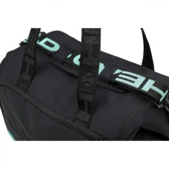 Head Coco Tennis Court Bag (Black/Mint) -Tennis Pro Shop 283332 BKMI Head Coco Court Bag Black Mint Top 1000 1000