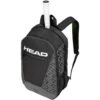 HEAD Core Tennis Backpack (Black/Grey) -Tennis Pro Shop 283620 BKGR HEAD Core Tennis Backpack Black Grey 1000 1000