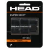 Head Super Comp Overgrip (Black) -Tennis Pro Shop 285088 bk head super comp dz 1000 1000