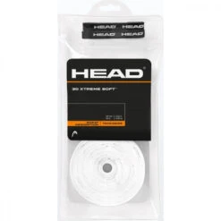 Head XtremeSoft Tennis Racquet Overgrip 30 Pack (White)