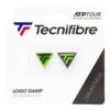 Tecnifibre TF Logo Damp 2 Pack Green/Black Dampeners 1 Tecnifibre TF Logo Damp 2 Pack Green/Black Dampeners -Tennis Pro Shop 3490150184151 tecnifibre tf logo damp 2 pack green black dampeners 1000 1000