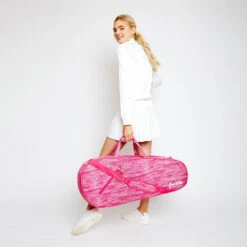 Ame & Lulu 3 Racquet Tennis Bag (Pink Grunge) -Tennis Pro Shop 3rb191 ame lulu 3 racquet tennis bag pink grunge 1 1000 1000