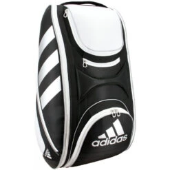 Adidas Tour 12 Racquet Tennis Bag (Black/White/Silver) -Tennis Pro Shop 5145772 1000 1000