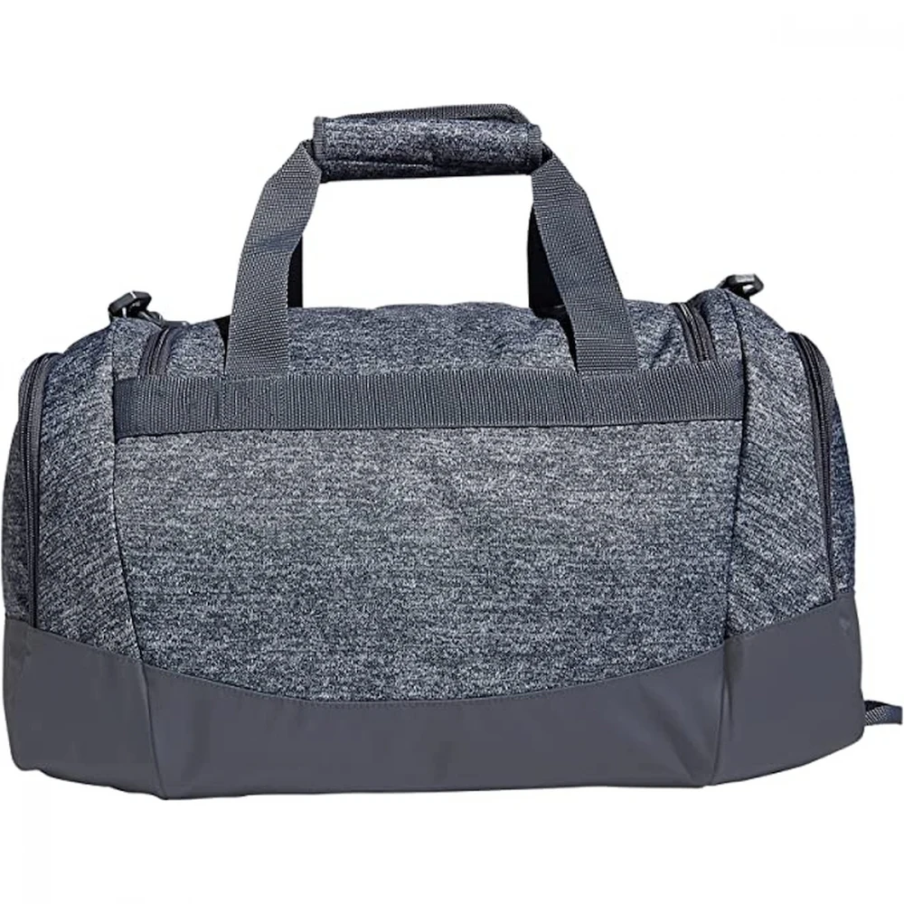 Adidas Defender IV Small Duffel Bag (Jersey Onix Grey/Rose Gold/Onix Grey) - Image 2
