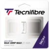 Tecnifibre Wax Grip Max Replacement Grip (White) -Tennis Pro Shop 51ATPWAMWH Tecnifibre Wax Grip Max Replacement Grip White a 1000 1000