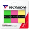 Tecnifibre Contact Pro Overgrip 3-Pack (Fluoro) 1 Tecnifibre Contact Pro Overgrip 3-Pack (Fluoro) -Tennis Pro Shop 52ATPCOASS Tecnifibre Contact Pro Overgrip 3pk Fluoro a 1000 1000