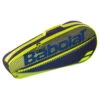 Babolat Club Essential Racket Holder X 3 (Black/Yellow) -Tennis Pro Shop 751202 142my babolat club essential racket holder x 3 black yellow 3 4 face 1000 1000