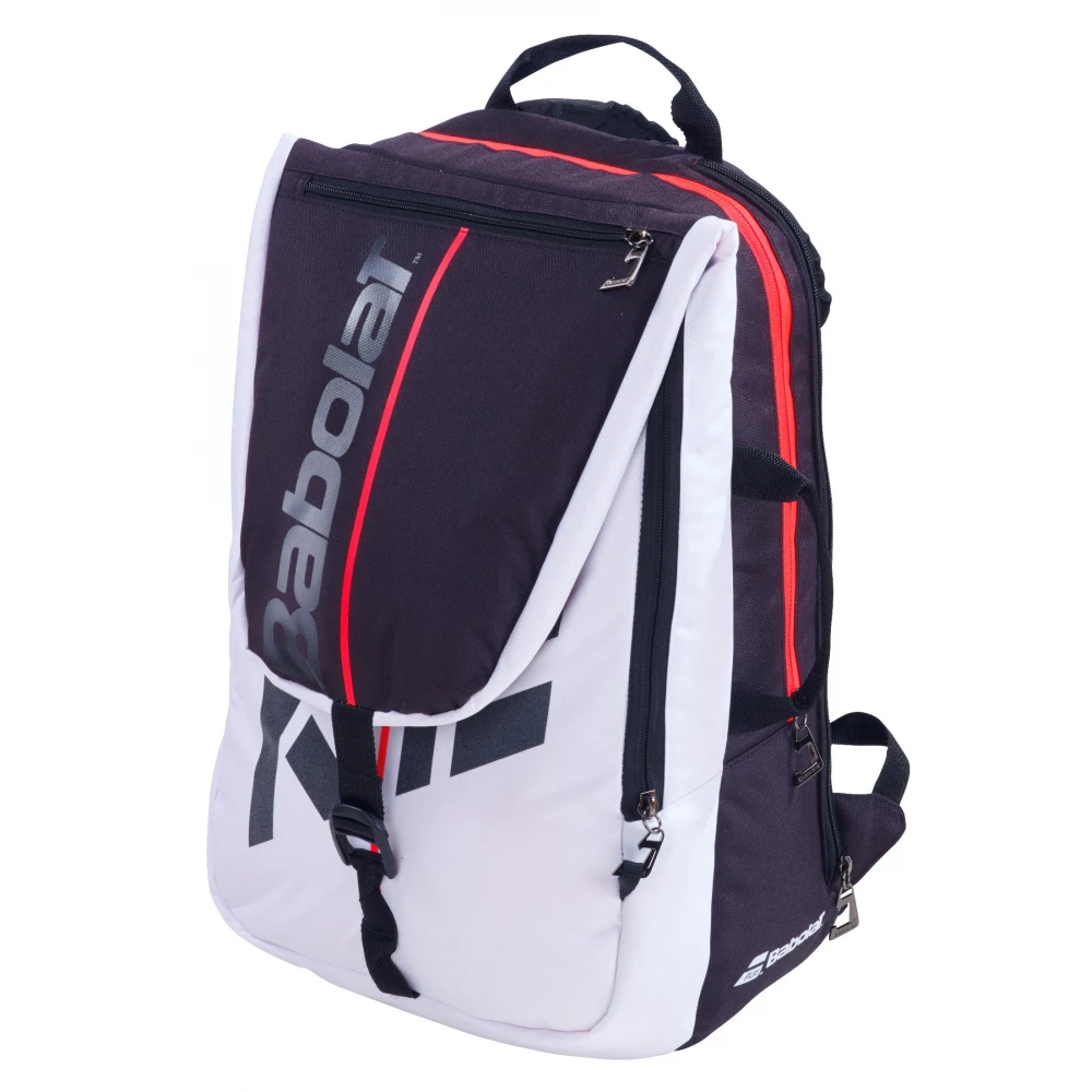 Babolat Pure Strike 3rd Gen Tennis Backpack (White/Red) - Image 2
