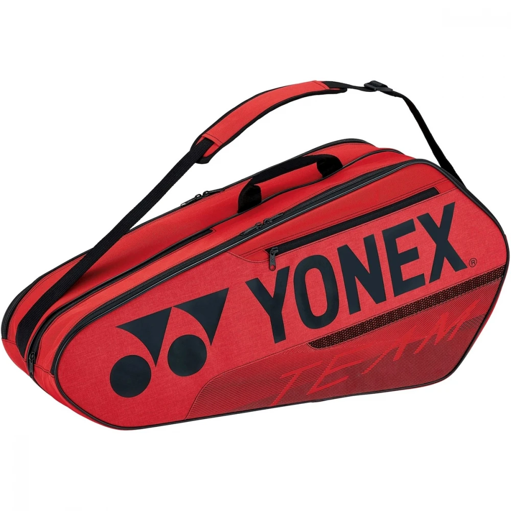 Yonex Team 6 Racquet Tennis Bag (Red) 3 Yonex Team 6 Racquet Tennis Bag (Red)