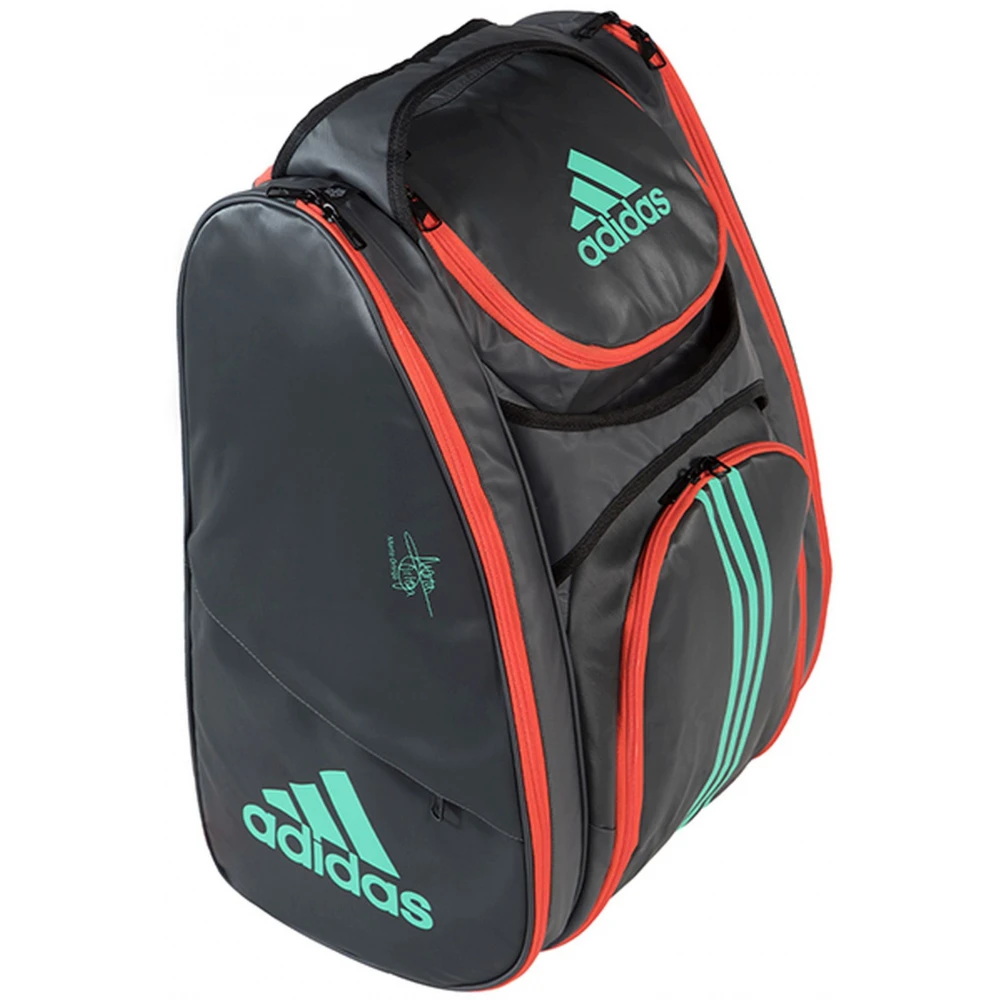 Adidas Padel Multigame Racketbag (Anthracite/Turbo Red) 3 Adidas Padel Multigame Racketbag (Anthracite/Turbo Red)