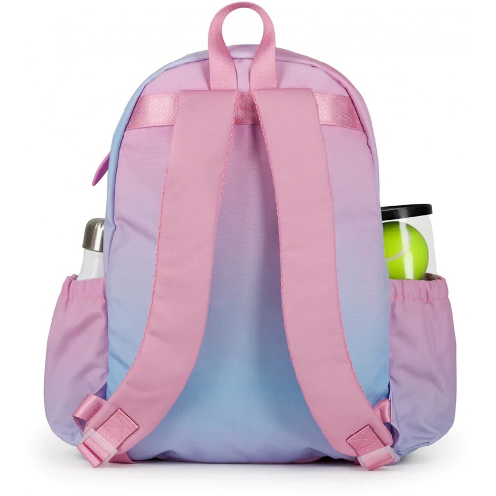 Ame & Lulu Big Love Tennis Backpack (Pink Blue Sorbet) - Image 2