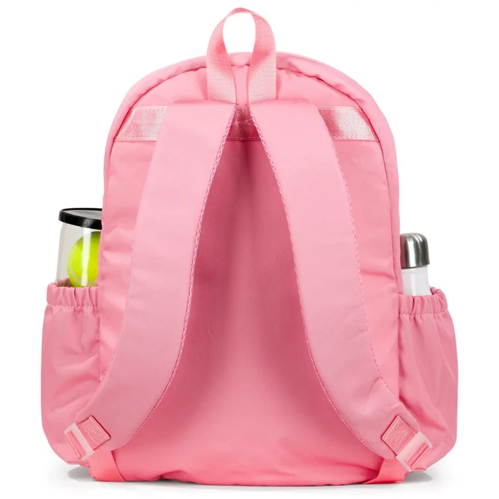 Ame & Lulu Big Love Tennis Backpack (Coral Tennis Grid) 5 Ame & Lulu Big Love Tennis Backpack (Coral Tennis Grid) - Image 3