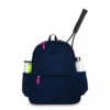 Ame & Lulu Courtside Tennis Backpack 2.0 (Navy/Pink)