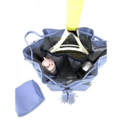 NiceAces Women’s DARA Vegan Leather Tennis Bag (Periwinkle) -Tennis Pro Shop DRBGBLU ins 1000 1000