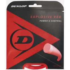 Dunlop Explosive Red 16g Tennis String (Set)