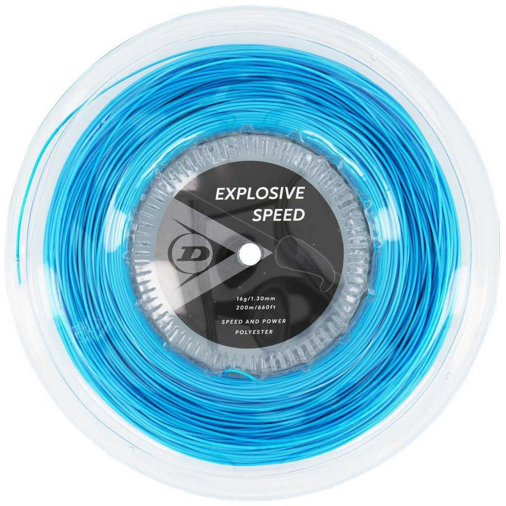 Dunlop Explosive Speed Blue 16g Tennis String (Reel)