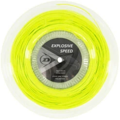 Dunlop Explosive Speed Yellow 17g Tennis String (Reel)