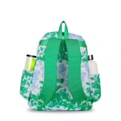 Ame & Lulu Game On Tennis Backpack (Green Blue Tie-Dye) -Tennis Pro Shop GTBP217 Ame Lulu Game On Tennis Backpack Green Blue Tie Dye b 1000 1000