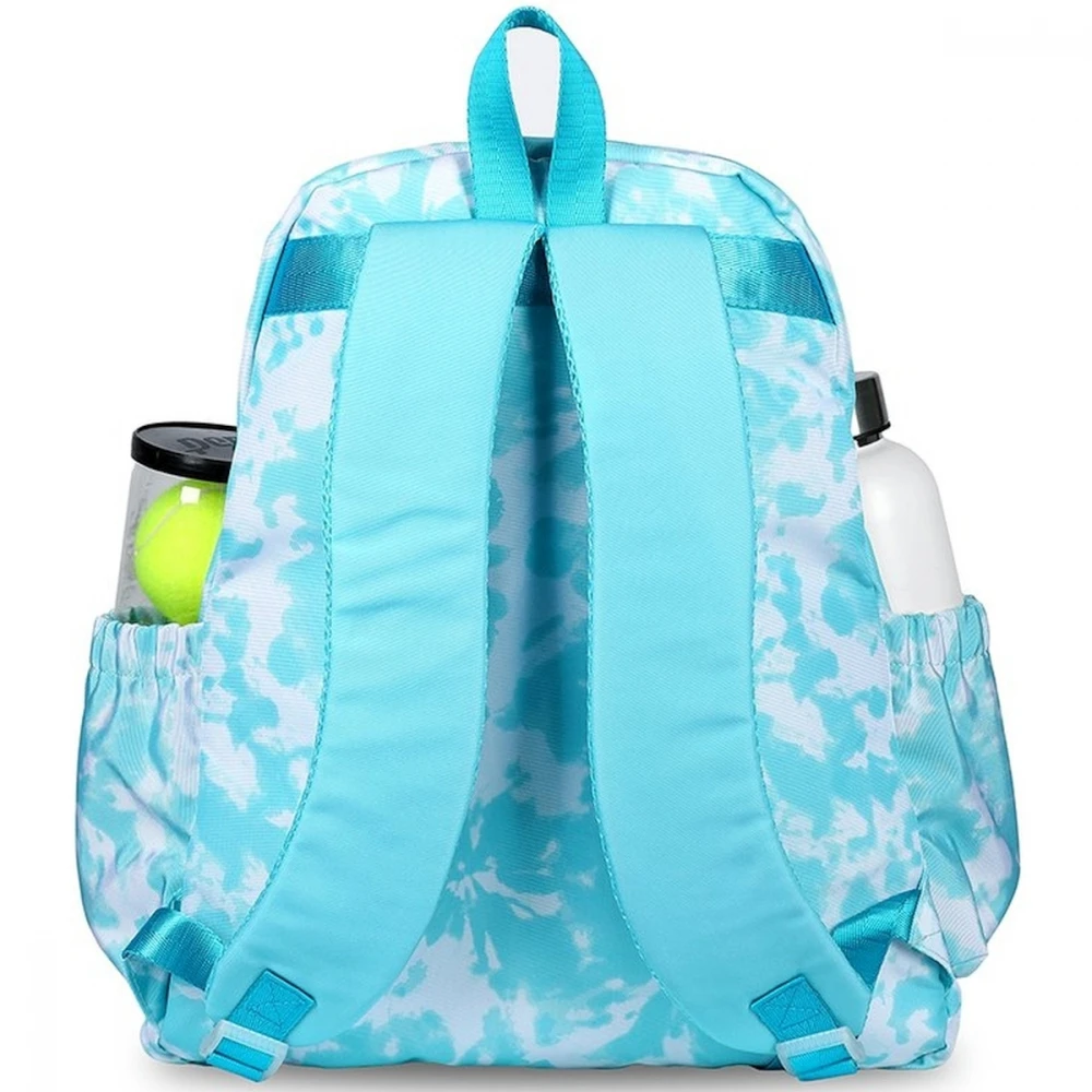 Ame & Lulu Game On Tennis Backpack (Aqua Tie Dye) - Image 2