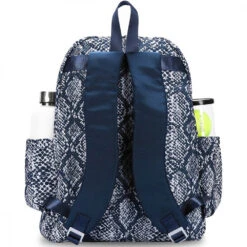 Ame & Lulu Game On Tennis Backpack (Navy Snakeskin) 5 Ame & Lulu Game On Tennis Backpack (Navy Snakeskin) -Tennis Pro Shop GTBP236 Ame Lulu Game On Tennis Backpack Navy Snakeskin b 1000 1000