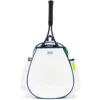 Ame & Lulu Game On Tennis Backpack (White/Navy/Green)
