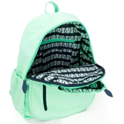 Ame & Lulu Game Time Tennis Backpack (Mint/Navy) -Tennis Pro Shop GTIME171 Ame Lulu Game Time Tennis Backpack MintNavy b 1000 1000