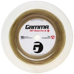 Gamma TNT2 React Pro 16g Tennis String (Reel)