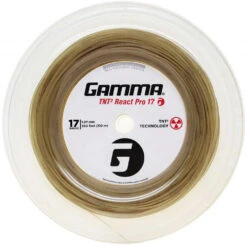 Gamma TNT2 React Pro 17g Tennis String (Reel)