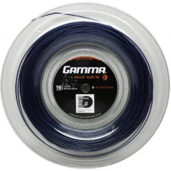 Gamma AMP Verve Soft Blue/Black 16g Tennis String (Reel)