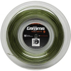 Gamma AMP Verve Soft Yellow/Black 17g Tennis String (Reel)