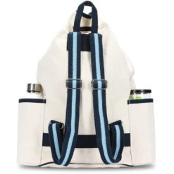 Ame & Lulu Hamptons Tennis Backpack (Two Tone Blue) -Tennis Pro Shop HTBP239 Ame Lulu Hamptons Tennis Backpack Two Tone Blue b 1000 1000