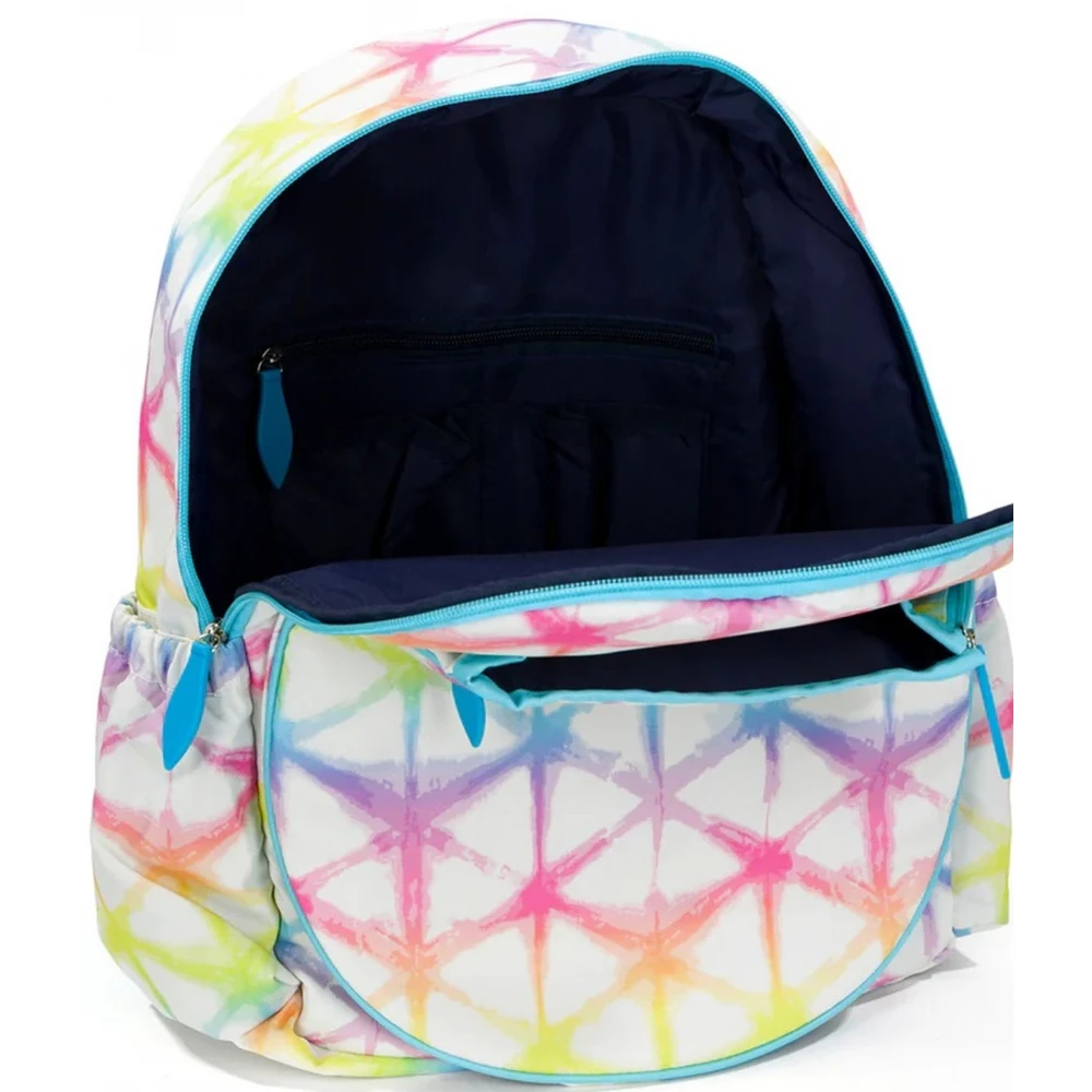 Ame & Lulu Junior Love Tennis Backpack (Rainbow Shibori) 4 Ame & Lulu Junior Love Tennis Backpack (Rainbow Shibori) - Image 2