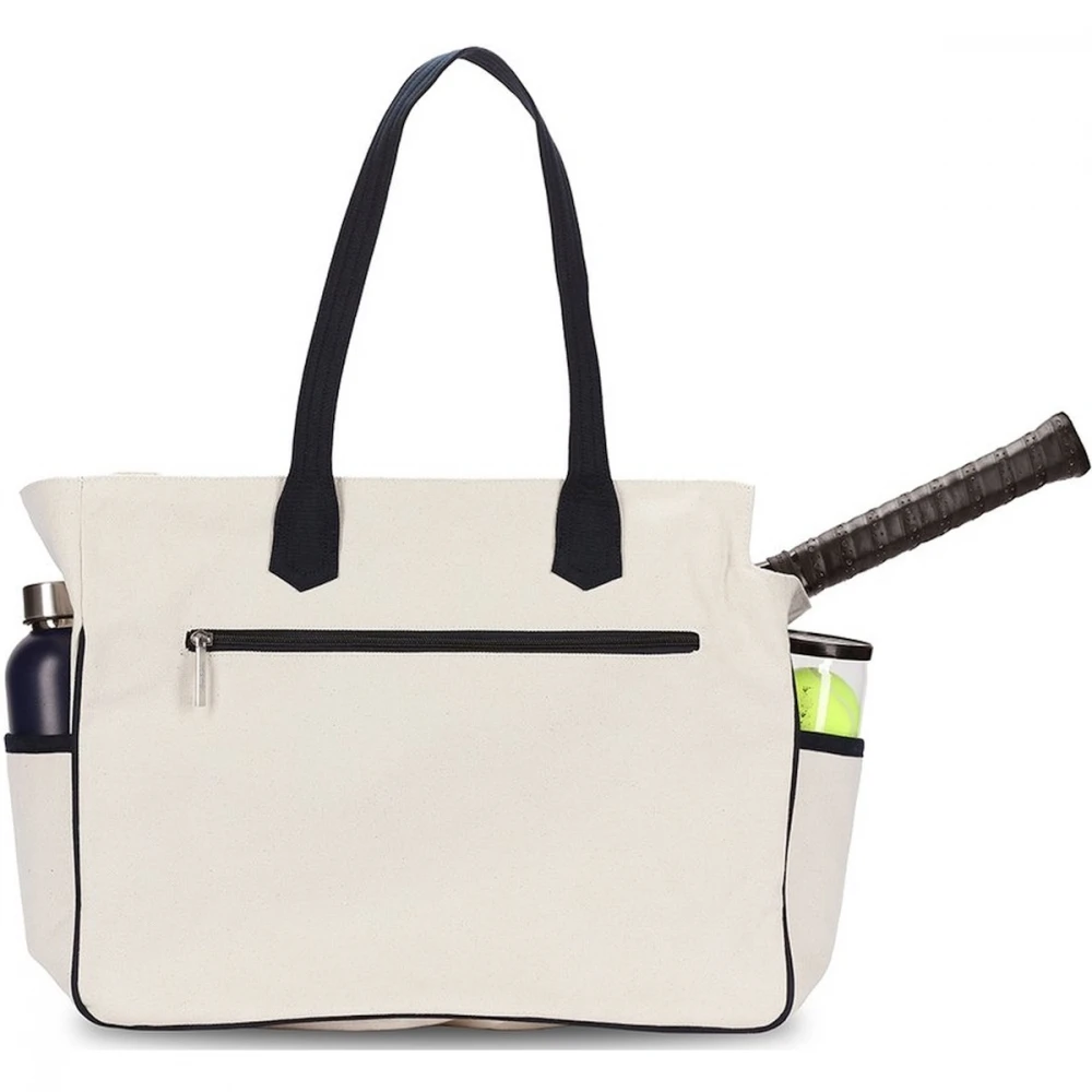 Ame & Lulu Love All Court Bag (Love Stitched) 4 Ame & Lulu Love All Court Bag (Love Stitched) - Image 2